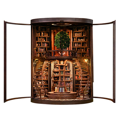 Wisdom Rings Library – detailfoto