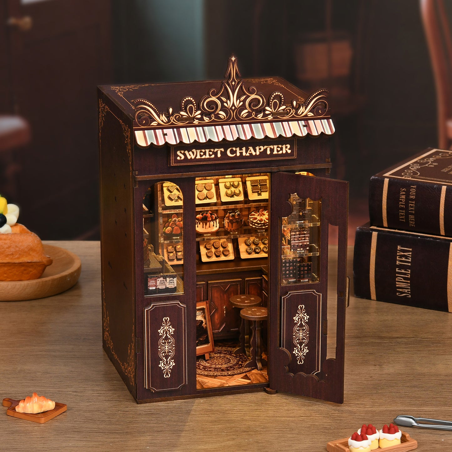 Sweet Chapter – verlichting en sfeer