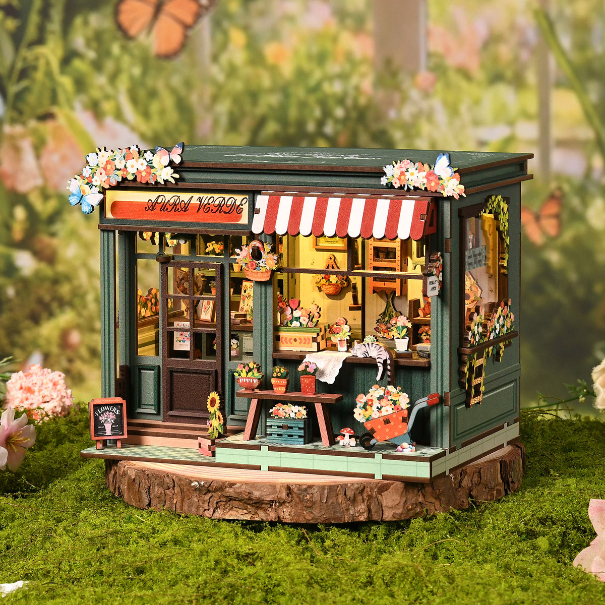 Aura Verde Bloemenwinkel – detailfoto
