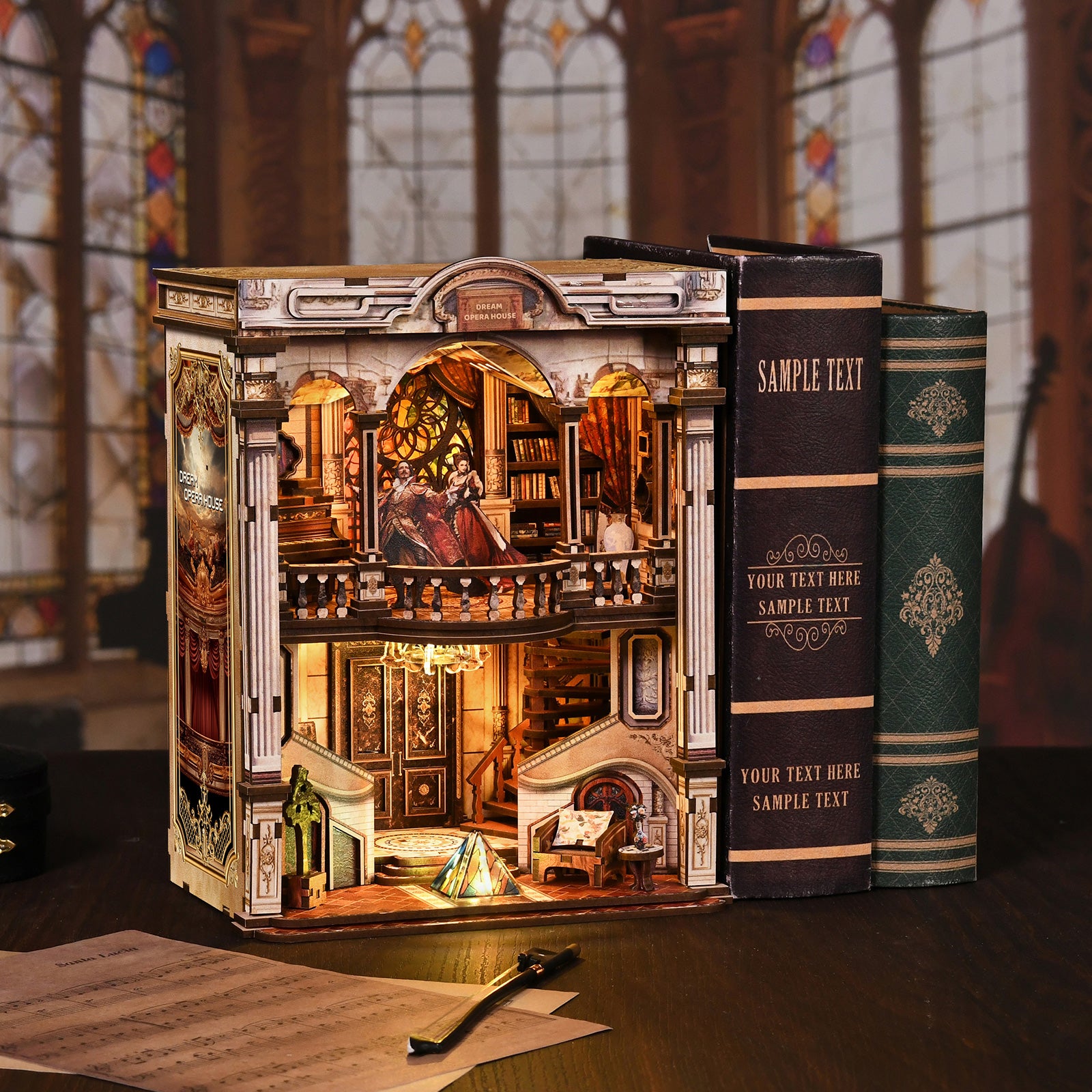 Dream Opera House – verlichting en sfeer