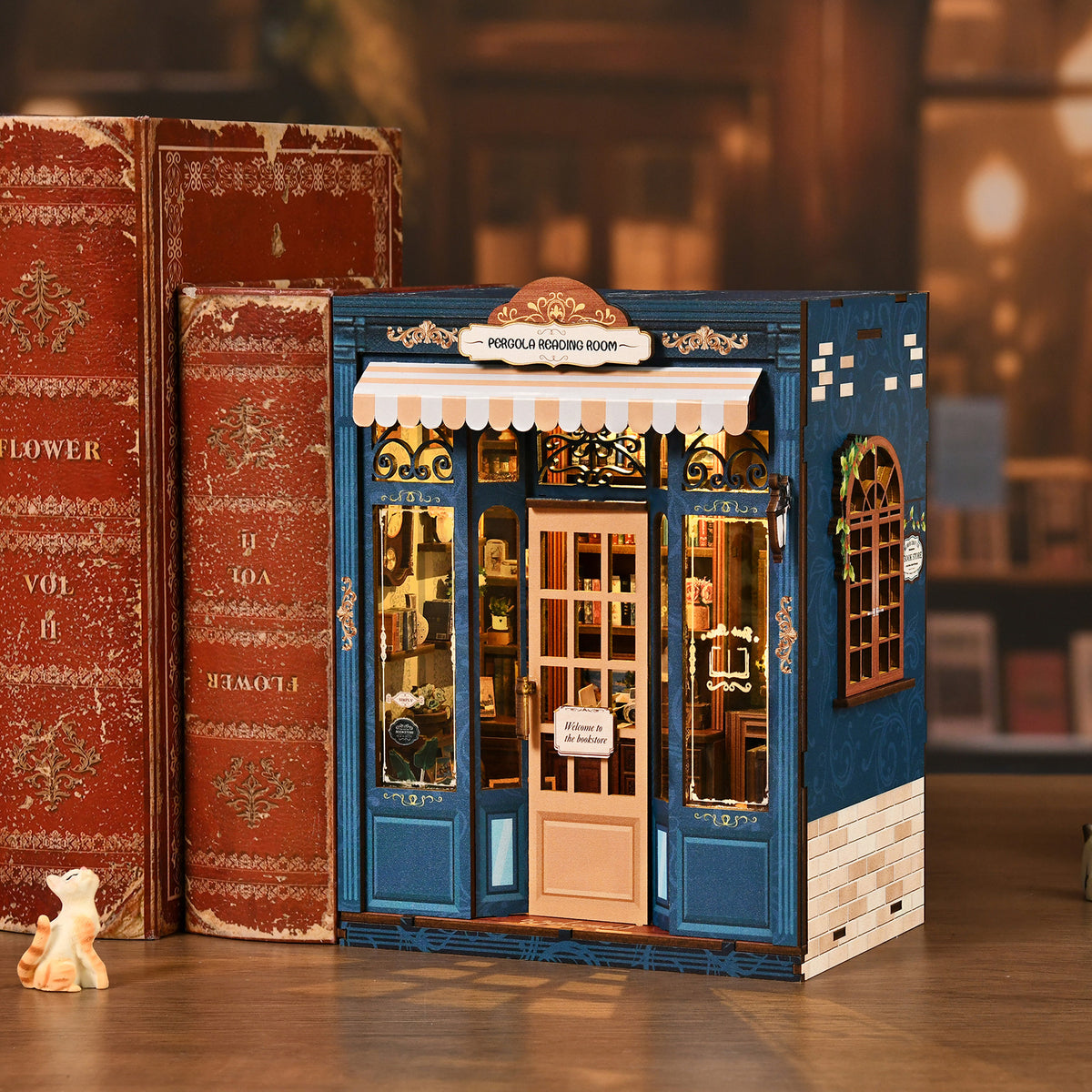 Pergola Reading Room – detailfoto