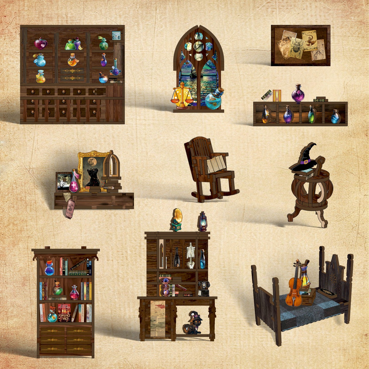 Magic Potion House – detailfoto