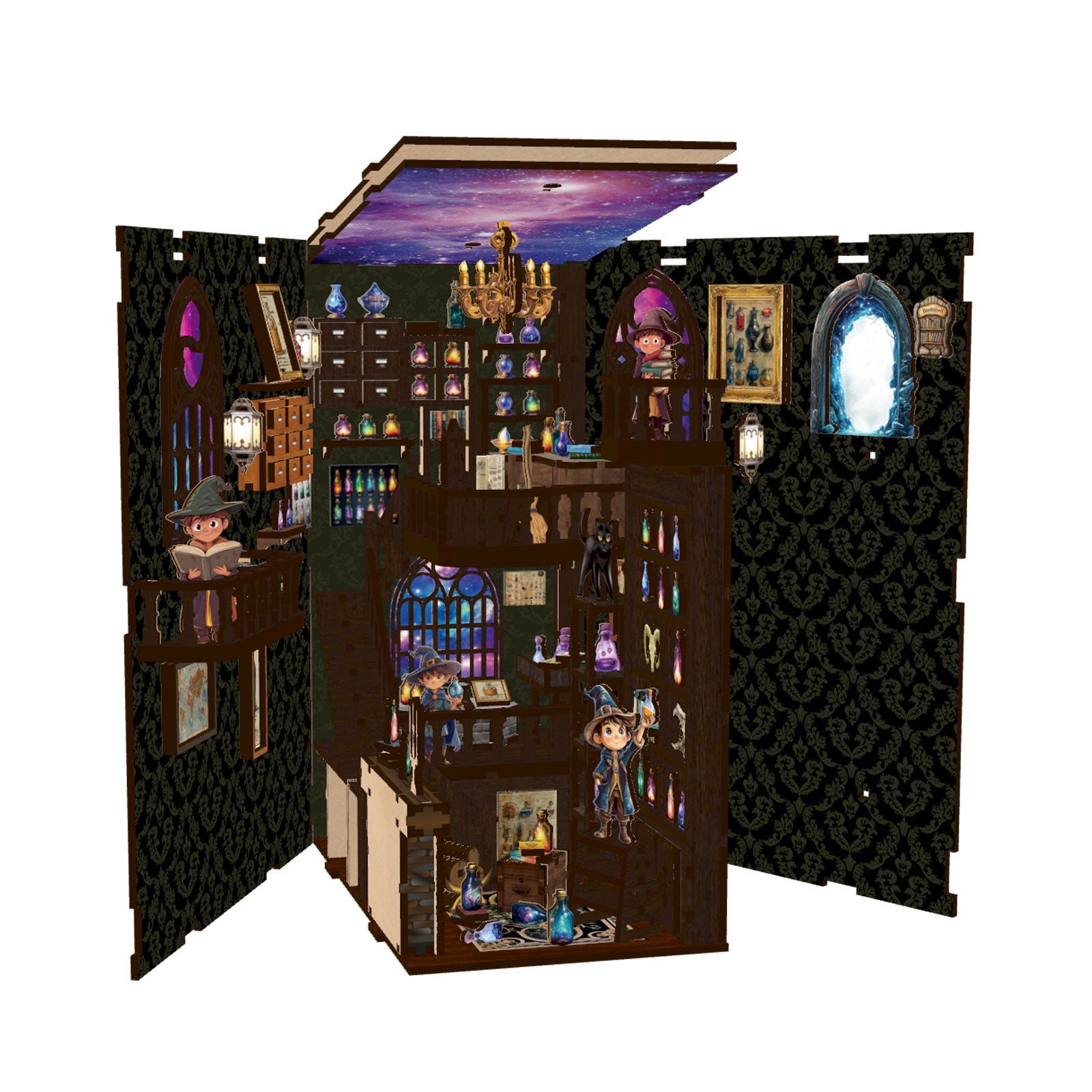 Alchemy Master – verlichting en sfeer