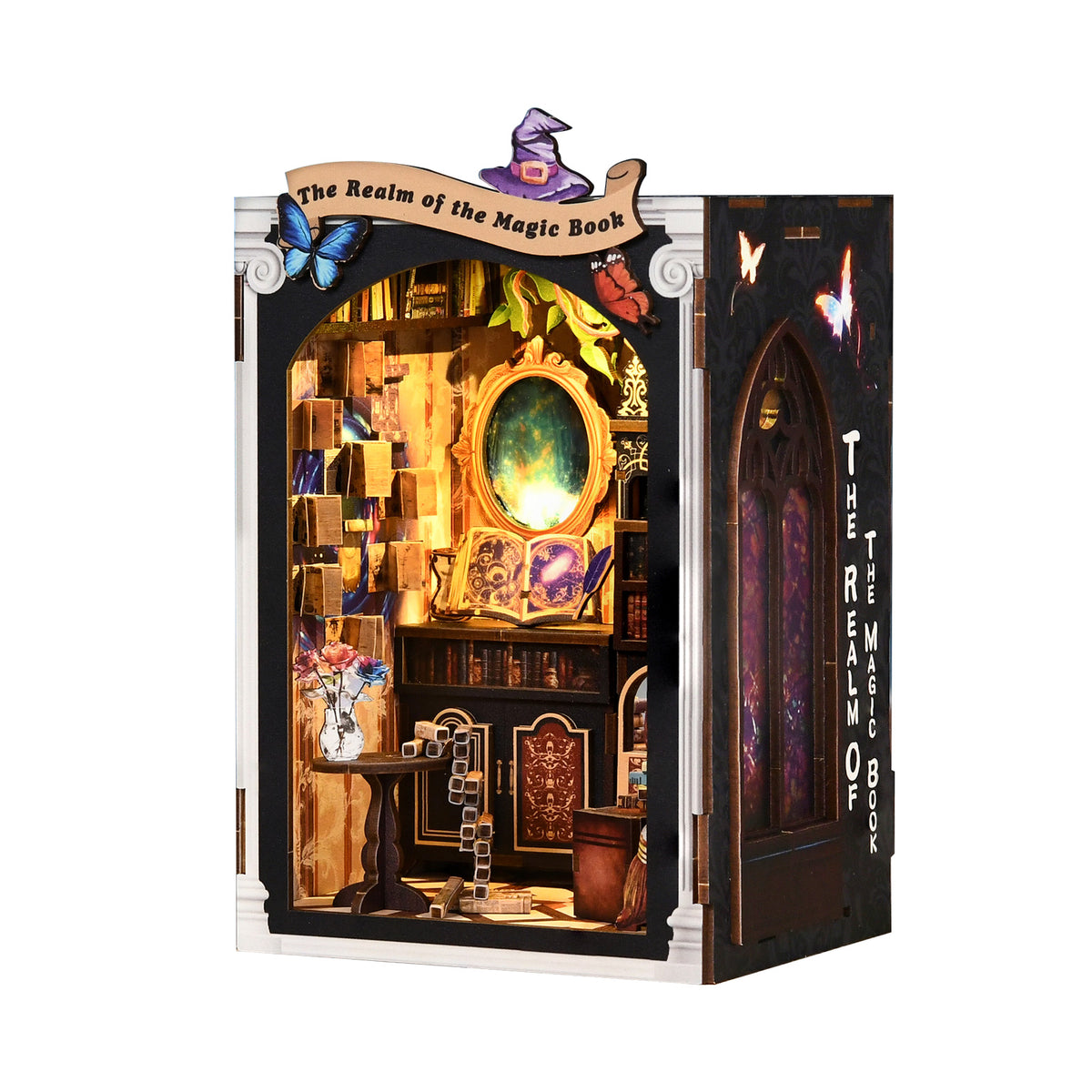 Booknook Realm of the Magic Book – schuin rechts