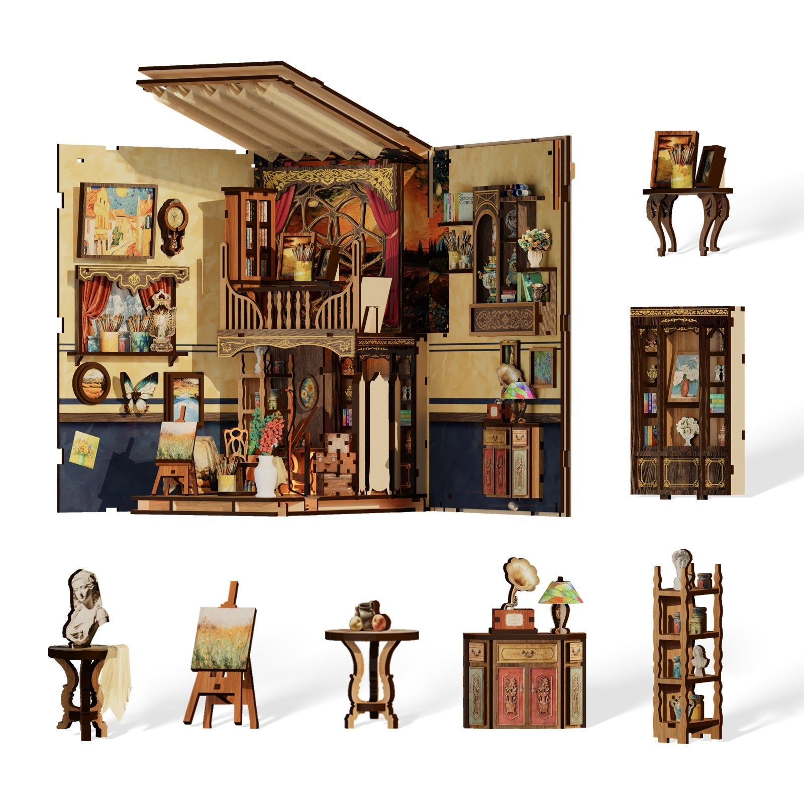 Booknook A world within the frame - Assemblr