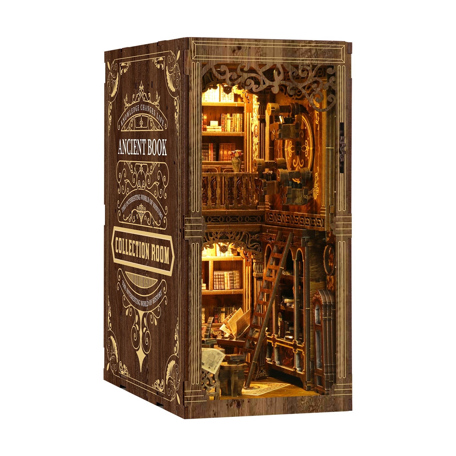 Booknook Antique library - Assemblr