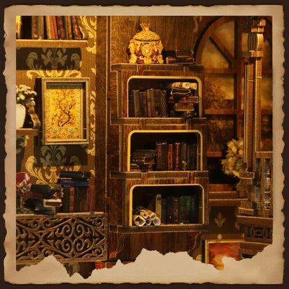 Booknook Antique library - Assemblr