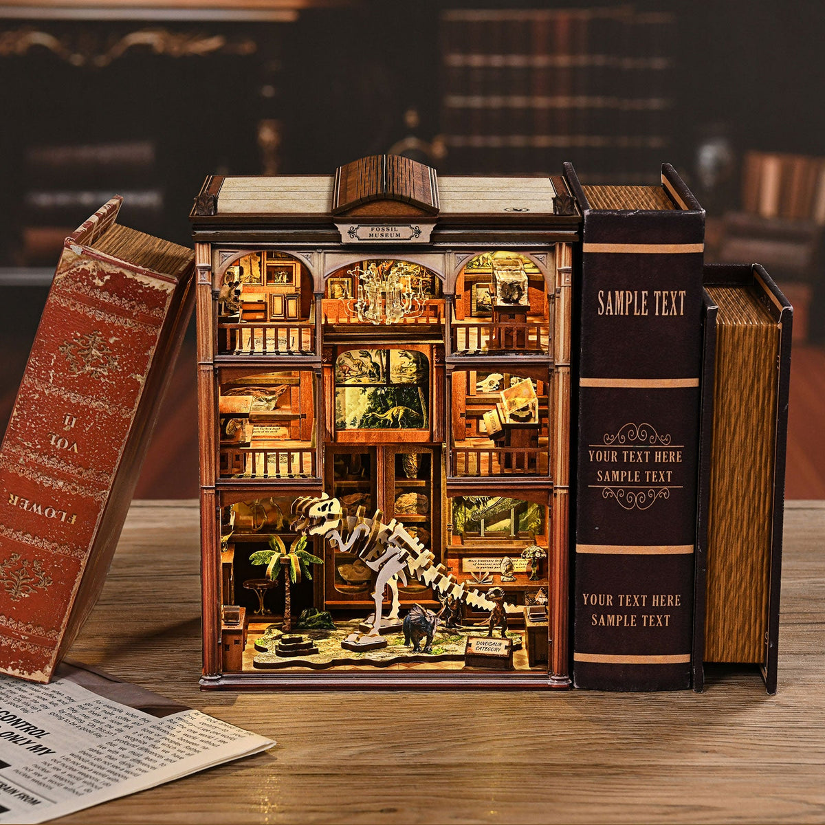 Booknook Fossielenmuseum - Assemblr