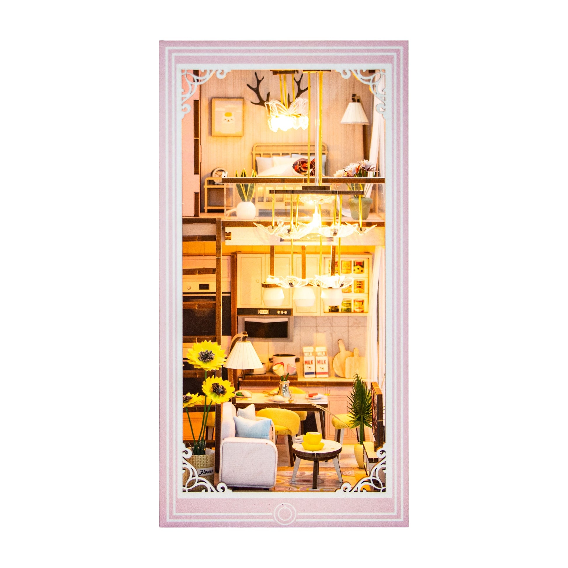 Booknook Pink Loft - Assemblr