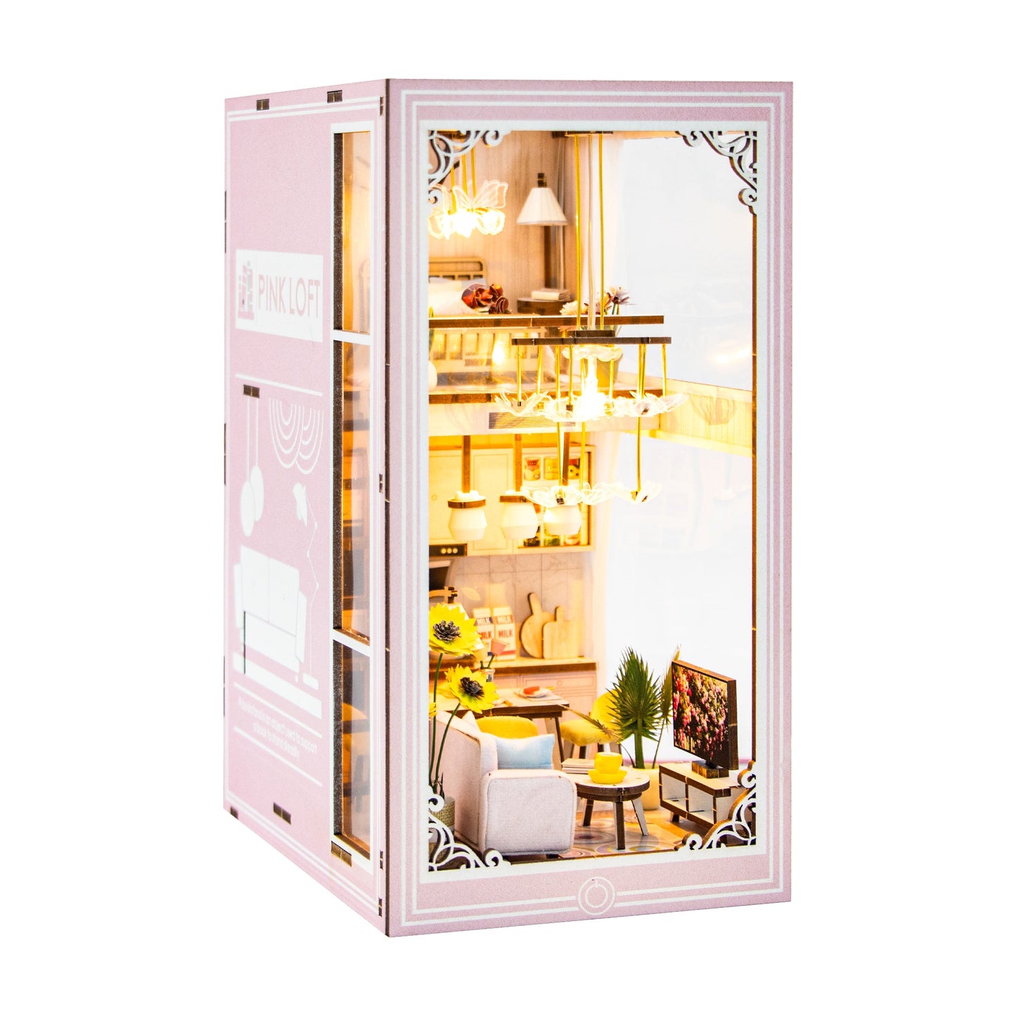 Booknook Pink Loft - Assemblr