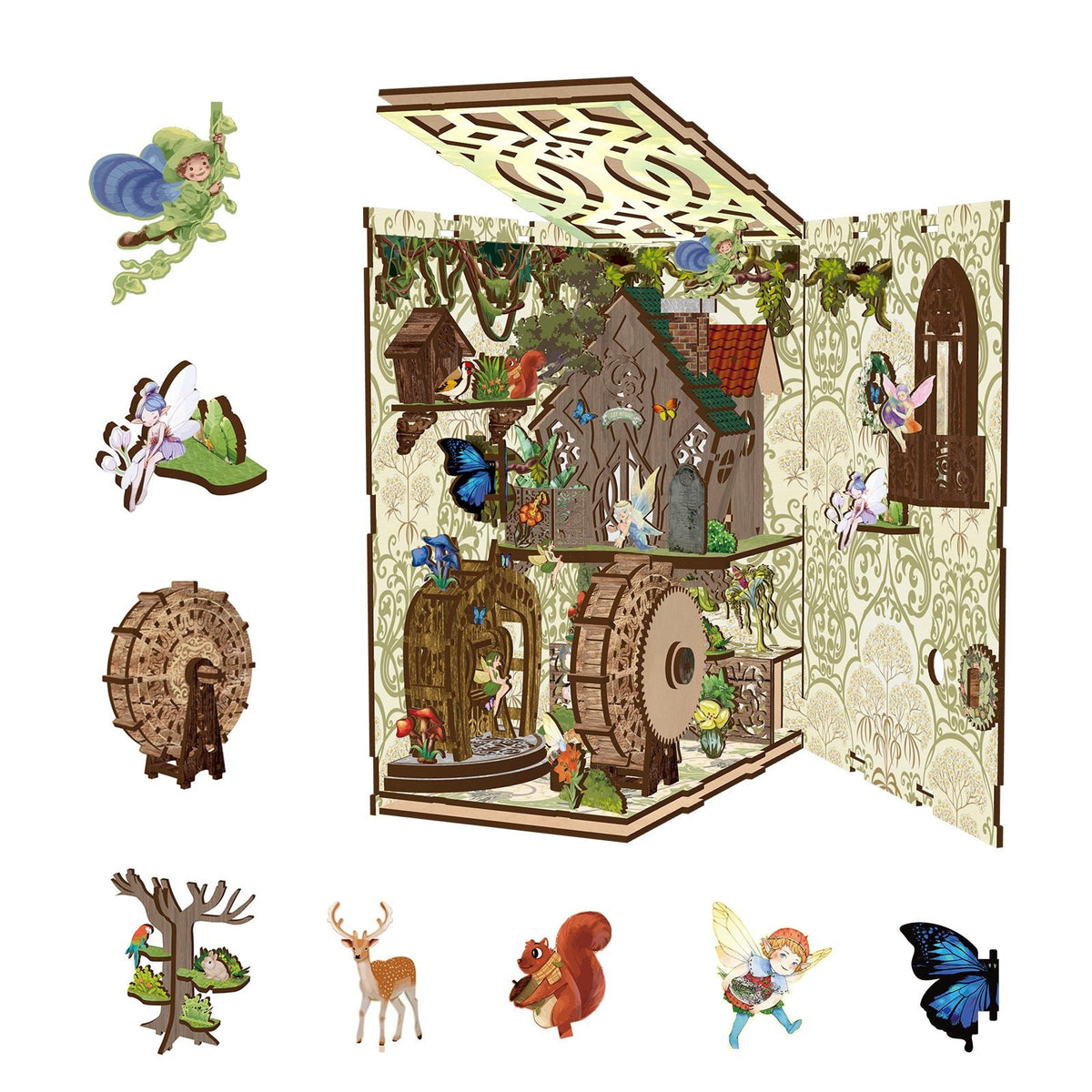 Booknook Secret World of the Forest - Assemblr