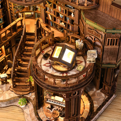 Dreamy book hall - Assemblr