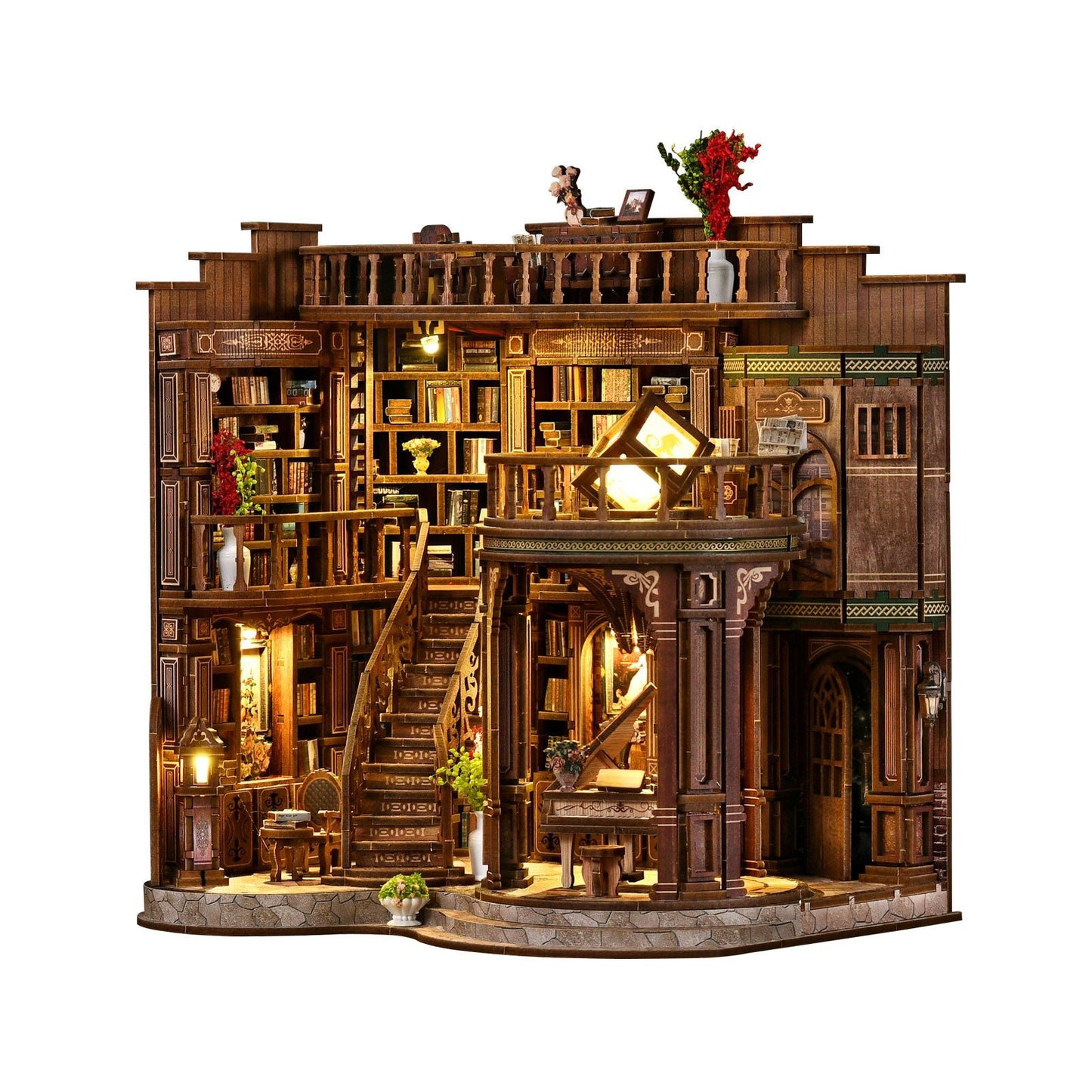 Dreamy book hall - Assemblr