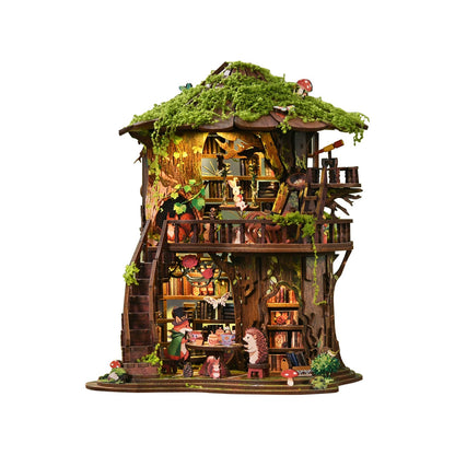 Miniatuur bouwpakket Forest Tea Book Club - Assemblr