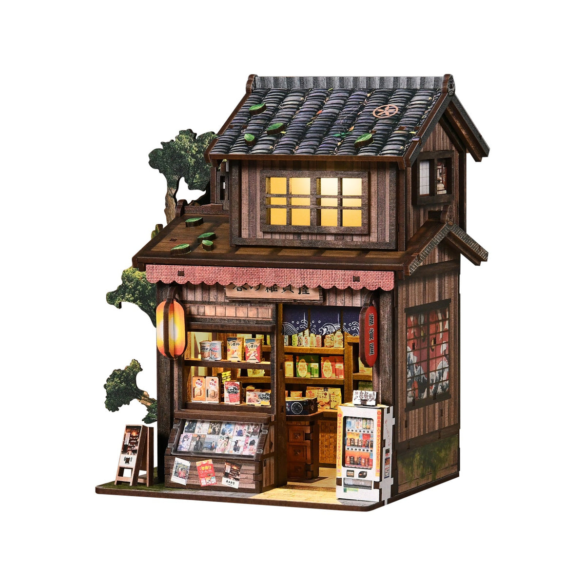Miniatuur bouwpakket Kasuga Grocery Store - Assemblr