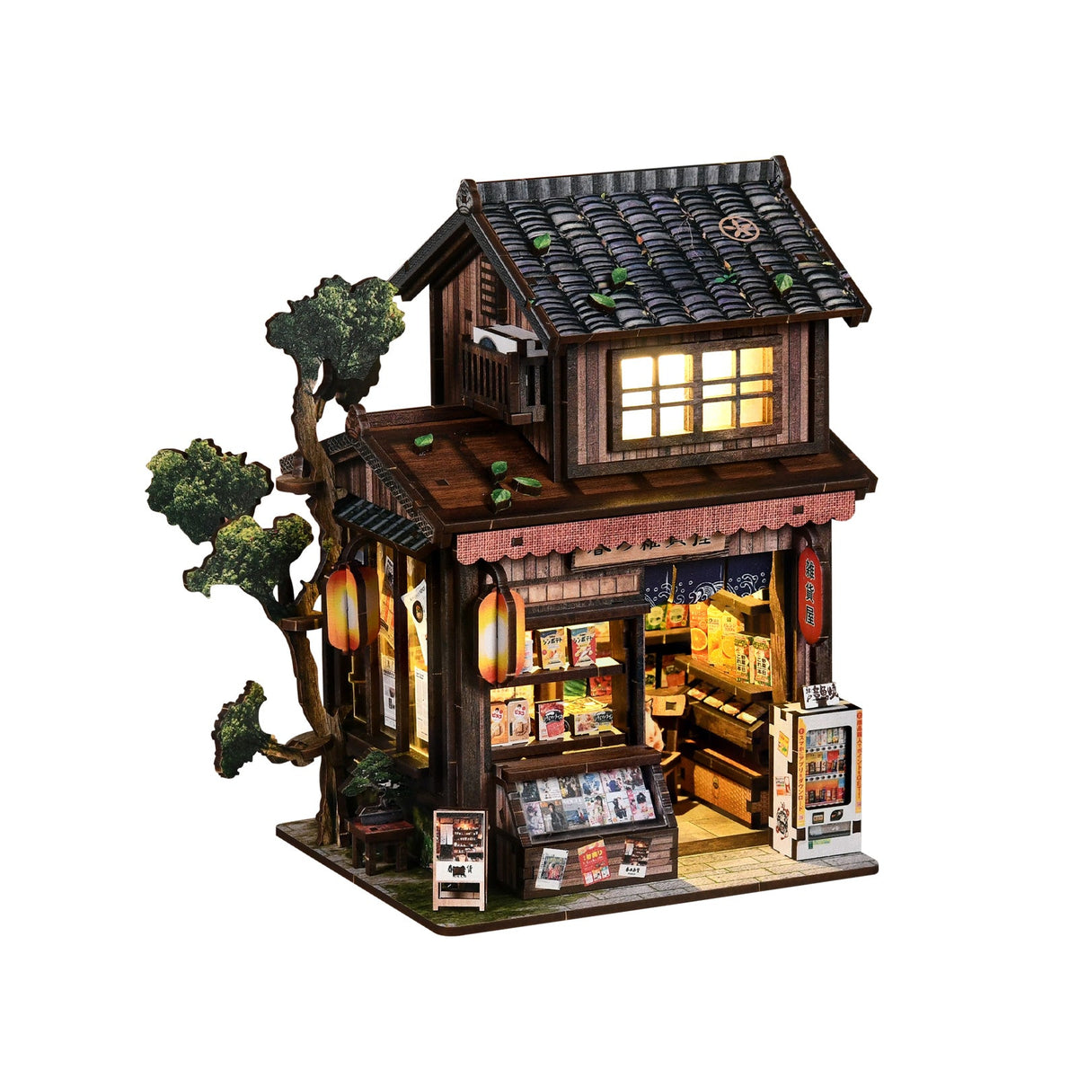 Miniatuur bouwpakket Kasuga Grocery Store - Assemblr