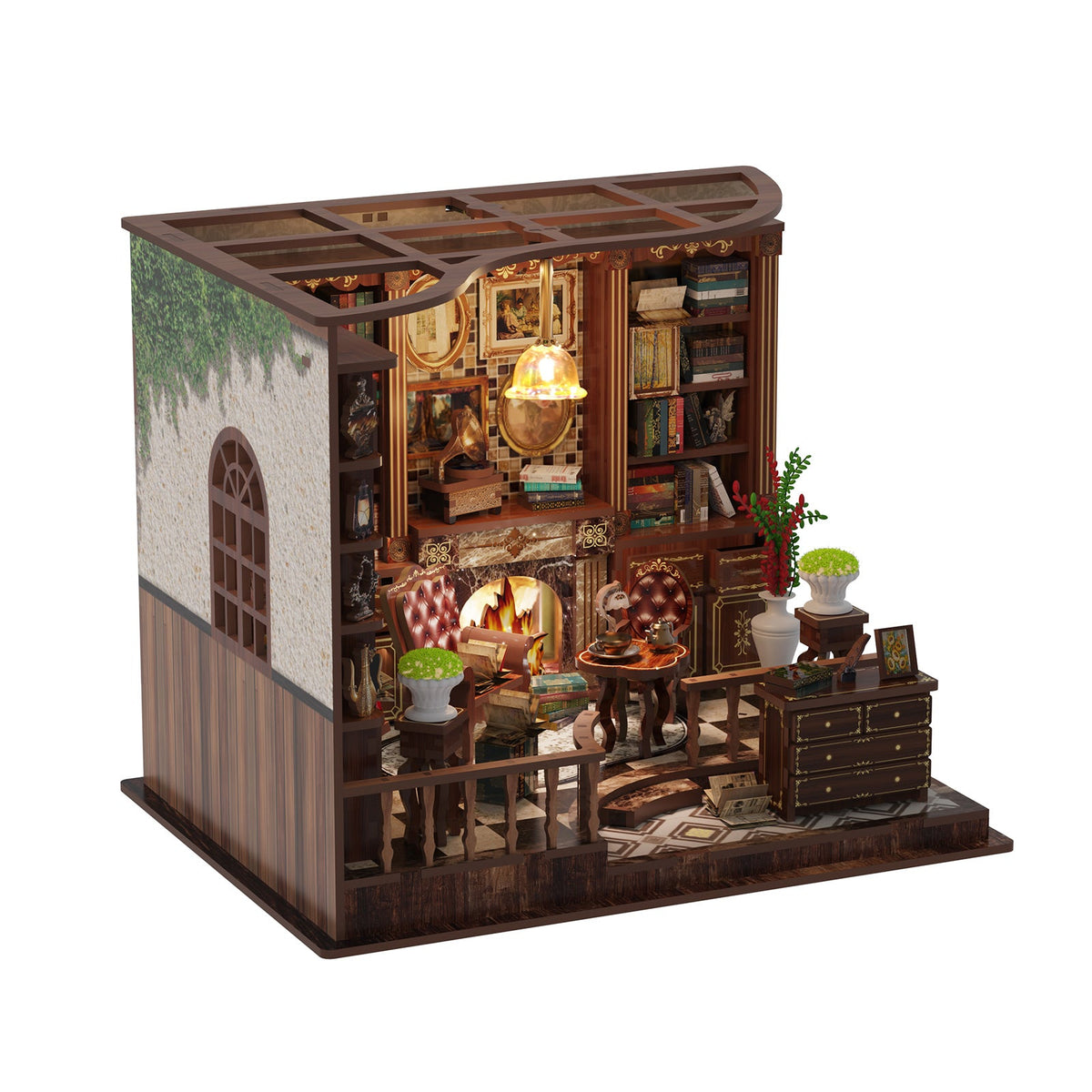 Miniatuur bouwpakket Left Bank Study - Assemblr